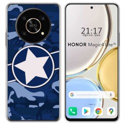 Funda Silicona para Huawei Honor Magic 4 Lite diseño Camuflaje 03 Dibujos