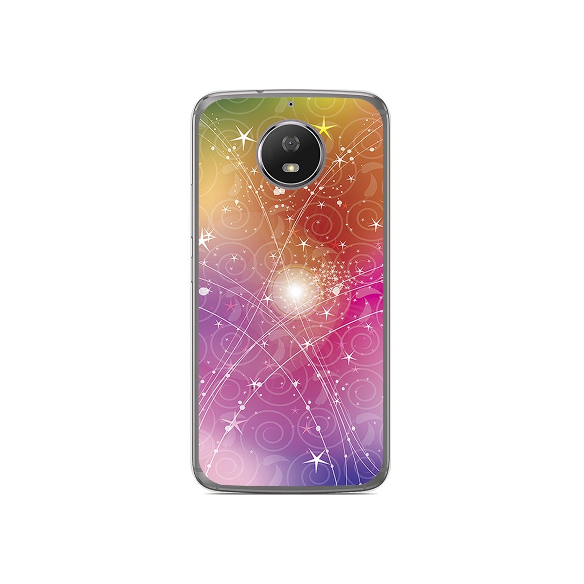 Funda Gel Tpu para Motorola Moto G5S Diseño Abstracto Dibujos