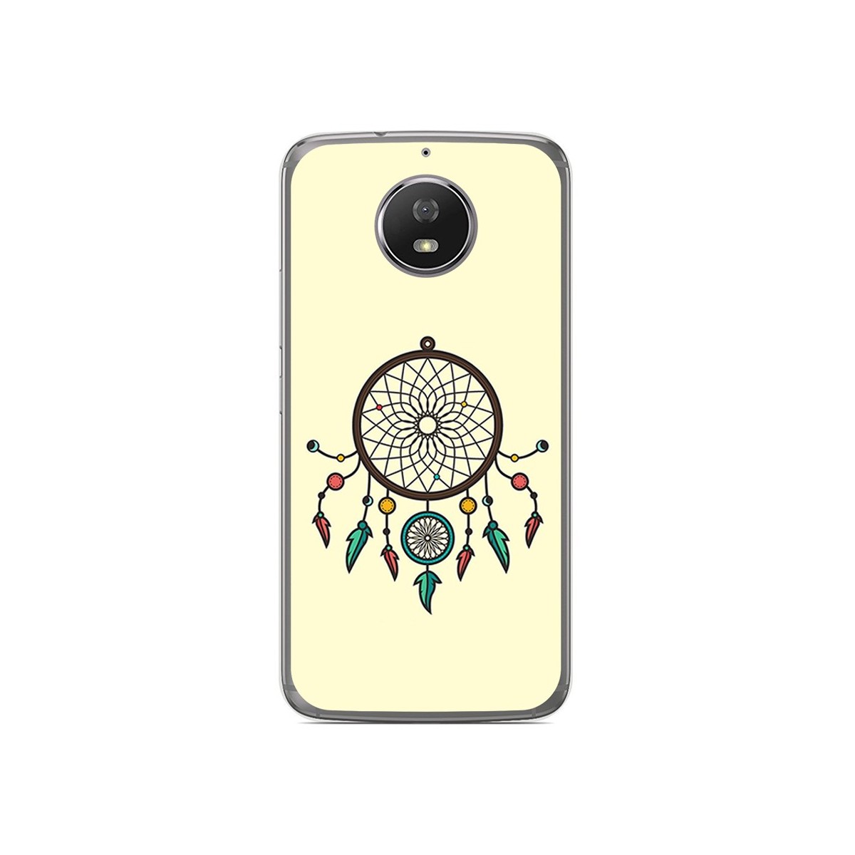 Funda Gel Tpu para Motorola Moto G5S Diseño Atrapasueños Dibujos
