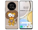 Funda Silicona para Huawei Honor Magic 4 Lite diseño Leon Dibujos