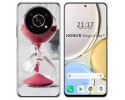 Funda Silicona para Huawei Honor Magic 4 Lite diseño Reloj Dibujos