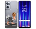 Funda Silicona Transparente para Oneplus Nord CE 2 5G diseño Avestruz Dibujos