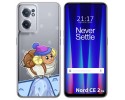 Funda Silicona Transparente para Oneplus Nord CE 2 5G diseño Cabra Dibujos