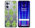 Funda Silicona Transparente para Oneplus Nord CE 2 5G diseño Cactus Dibujos