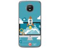 Funda Gel Tpu para Motorola Moto G5S Diseño Cohete Dibujos
