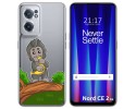 Funda Silicona Transparente para Oneplus Nord CE 2 5G diseño Mono Dibujos
