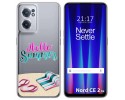 Funda Silicona Transparente para Oneplus Nord CE 2 5G diseño Summer Dibujos