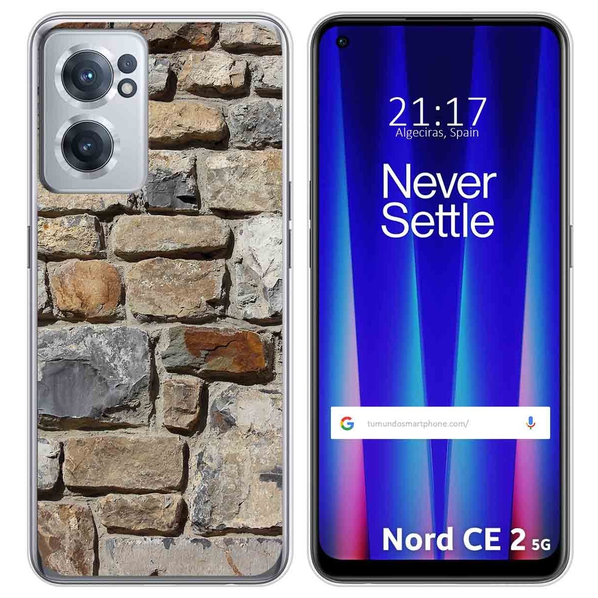 Funda Silicona para Oneplus Nord CE 2 5G diseño Ladrillo 03 Dibujos