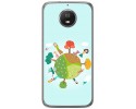Funda Gel Tpu para Motorola Moto G5S Diseño Familia Dibujos