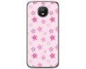 Funda Gel Tpu para Motorola Moto G5S Diseño Flores Dibujos