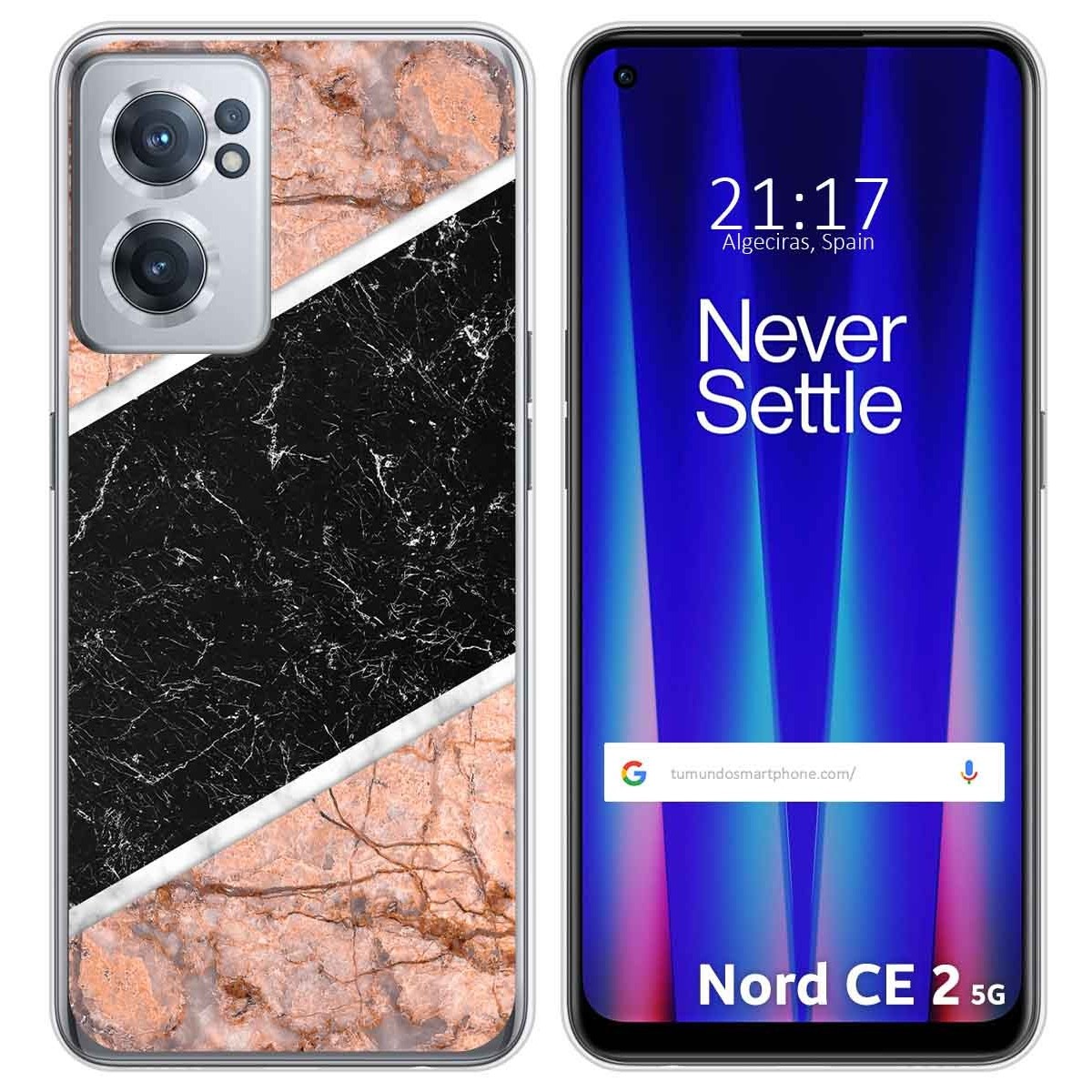 Funda Silicona para Oneplus Nord CE 2 5G diseño Mármol 07 Dibujos