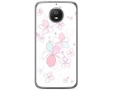 Funda Gel Tpu para Motorola Moto G5S Diseño Flores Minimal Dibujos