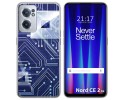 Funda Silicona para Oneplus Nord CE 2 5G diseño Circuito Dibujos