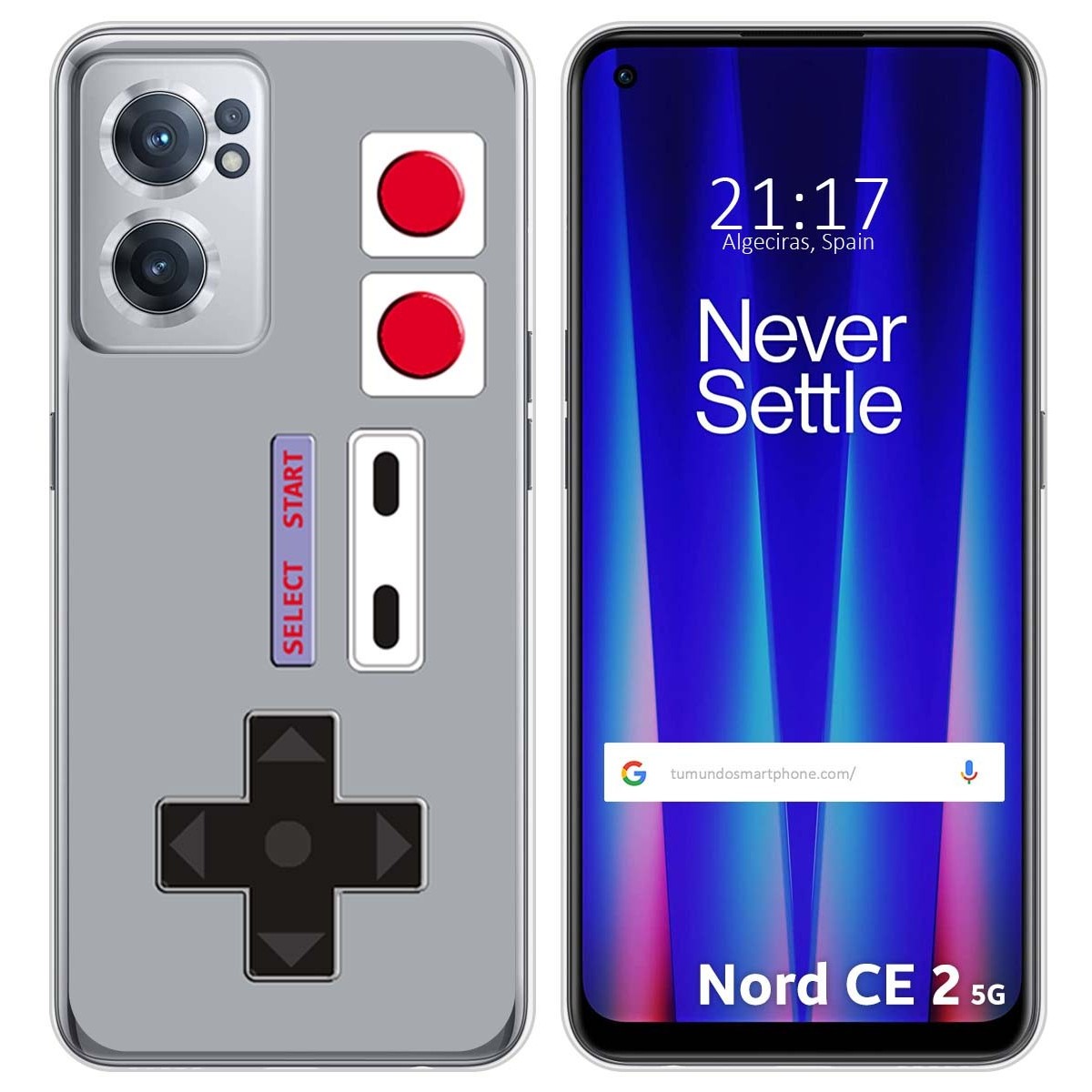 Funda Silicona para Oneplus Nord CE 2 5G diseño Consola Dibujos