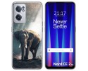 Funda Silicona para Oneplus Nord CE 2 5G diseño Elefante Dibujos