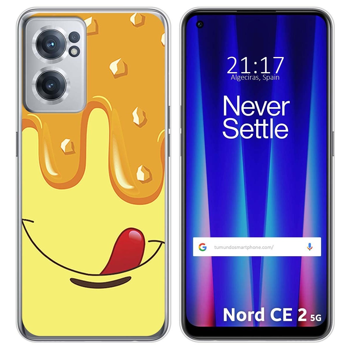 Funda Silicona para Oneplus Nord CE 2 5G diseño Helado Vainilla Dibujos