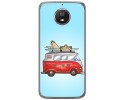 Funda Gel Tpu para Motorola Moto G5S Diseño Furgoneta Dibujos