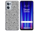 Funda Silicona para Oneplus Nord CE 2 5G diseño Letras Dibujos