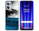 Funda Silicona para Oneplus Nord CE 2 5G diseño Ojo Dibujos