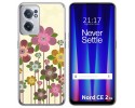 Funda Silicona para Oneplus Nord CE 2 5G diseño Primavera En Flor Dibujos