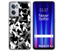 Funda Silicona para Oneplus Nord CE 2 5G diseño Snow Camuflaje Dibujos