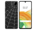 Funda Silicona Transparente para Samsung Galaxy A33 5G diseño Araña Dibujos