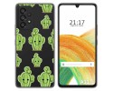 Funda Silicona Transparente para Samsung Galaxy A33 5G diseño Cactus Dibujos