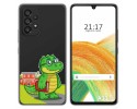 Funda Silicona Transparente para Samsung Galaxy A33 5G diseño Coco Dibujos