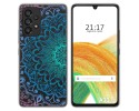 Funda Silicona Transparente para Samsung Galaxy A33 5G diseño Mandala Dibujos