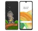 Funda Silicona Transparente para Samsung Galaxy A33 5G diseño Mono Dibujos