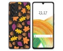 Funda Silicona Transparente para Samsung Galaxy A33 5G diseño Otoño Dibujos