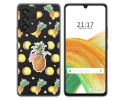 Funda Silicona Transparente para Samsung Galaxy A33 5G diseño Piña Dibujos