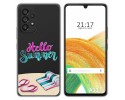 Funda Silicona Transparente para Samsung Galaxy A33 5G diseño Summer Dibujos