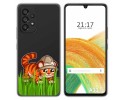 Funda Silicona Transparente para Samsung Galaxy A33 5G diseño Tigre Dibujos