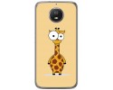 Funda Gel Tpu para Motorola Moto G5S Diseño Jirafa Dibujos