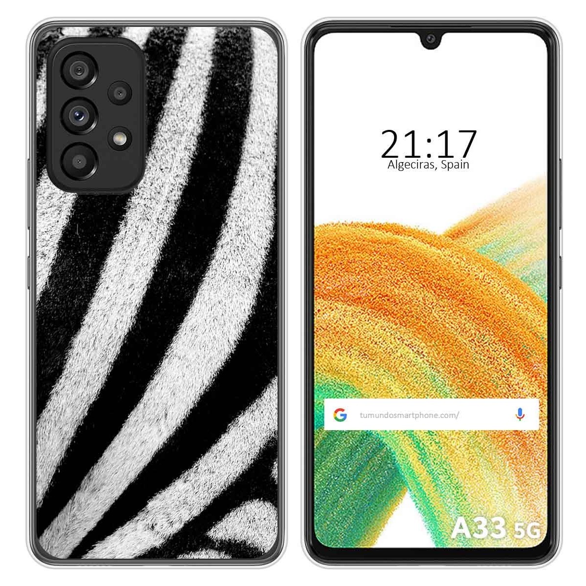 Funda Silicona para Samsung Galaxy A33 5G diseño Animal 02 Dibujos