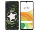 Funda Silicona para Samsung Galaxy A33 5G diseño Camuflaje 01 Dibujos