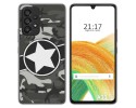 Funda Silicona para Samsung Galaxy A33 5G diseño Camuflaje 02 Dibujos