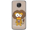 Funda Gel Tpu para Motorola Moto G5S Diseño Leon Dibujos