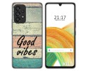 Funda Silicona para Samsung Galaxy A33 5G diseño Madera 01 Dibujos