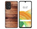 Funda Silicona para Samsung Galaxy A33 5G diseño Madera 02 Dibujos