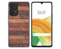 Funda Silicona para Samsung Galaxy A33 5G diseño Madera 03 Dibujos