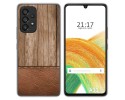 Funda Silicona para Samsung Galaxy A33 5G diseño Madera 09 Dibujos