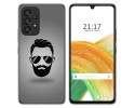 Funda Silicona para Samsung Galaxy A33 5G diseño Barba Dibujos