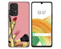 Funda Silicona para Samsung Galaxy A33 5G diseño Brochas Dibujos