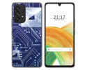 Funda Silicona para Samsung Galaxy A33 5G diseño Circuito Dibujos