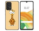 Funda Silicona para Samsung Galaxy A33 5G diseño Jirafa Dibujos