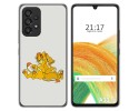 Funda Silicona para Samsung Galaxy A33 5G diseño Leones Dibujos
