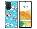 Funda Silicona para Samsung Galaxy A33 5G diseño Mariposas Dibujos