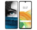 Funda Silicona para Samsung Galaxy A33 5G diseño Ojo Dibujos